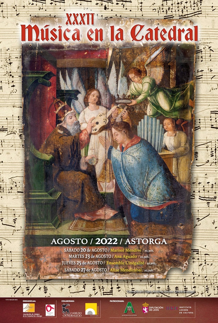 XXXII Música en la Catedral de Astorga con organistas de renombre