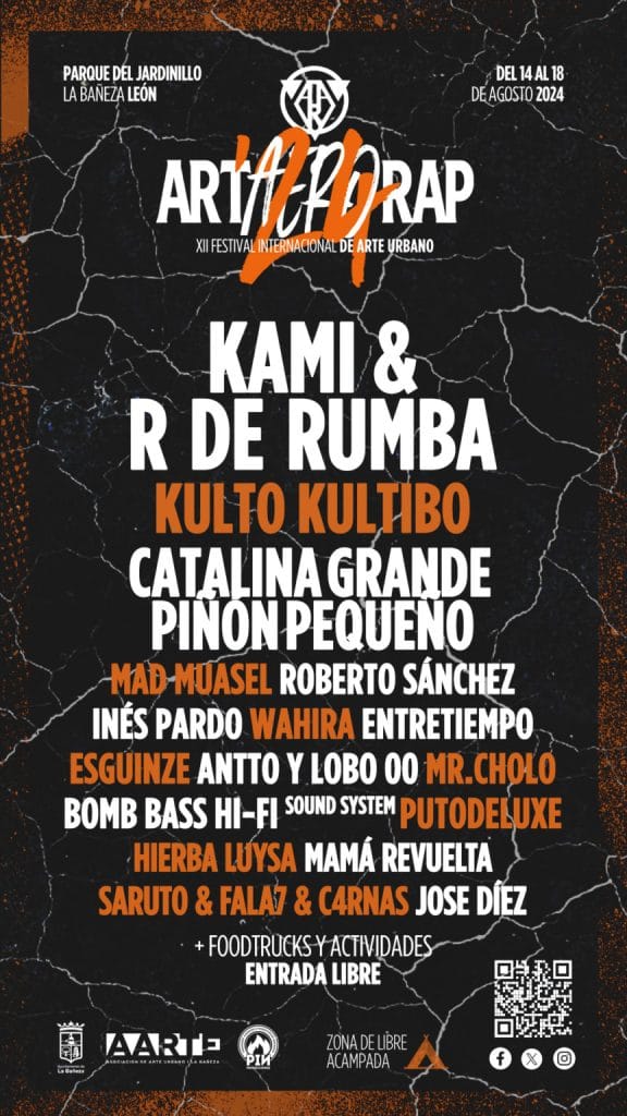 Conciertos Art Aero Rap en las fiestas de La Bañeza 2024